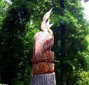 Roebuck Springs, AL wood carving