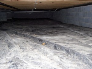 Are vapor barriers required in an FHA appraisal