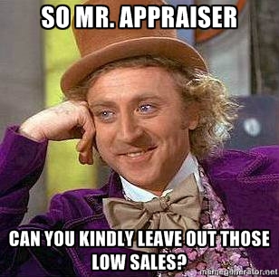 Things not to say to an appraiser