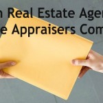 real estate agent giving appraiser comps