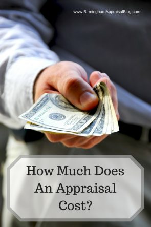 How much does an appraisal cost