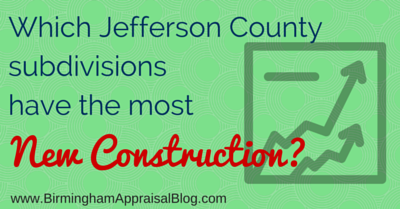 Which Jefferson County subdivisions have the most new construction
