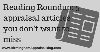 Appraisal articles you don't want to miss