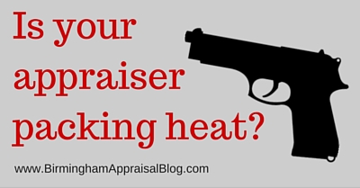 appraiser packing heat