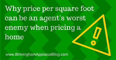 price per square foot