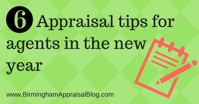 Appraisal tips for agents