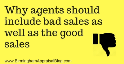bad sales and good sales