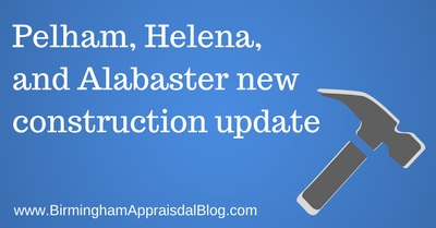 Pelham, Helena, and Alabaster new construction