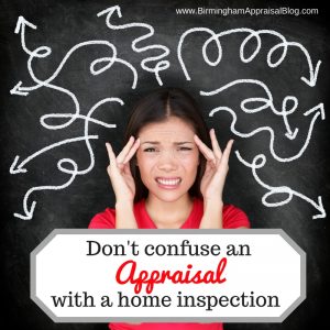 appraisal and home inspection difference