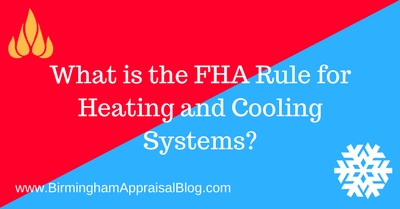 FHA Rule for Heating and Cooling Systems