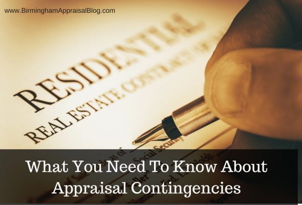 new appraisal contingency guidelines