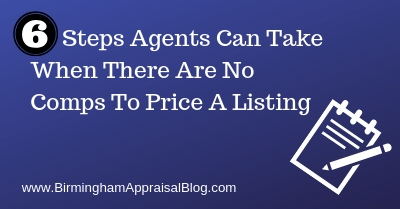 Steps Agents Can Take When There Are No Comps To Price A Listing