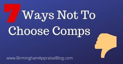 Ways Not To Choose Comps