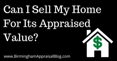 Does Appraised Value Equal Sales Price