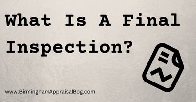 What Is A Final Inspection