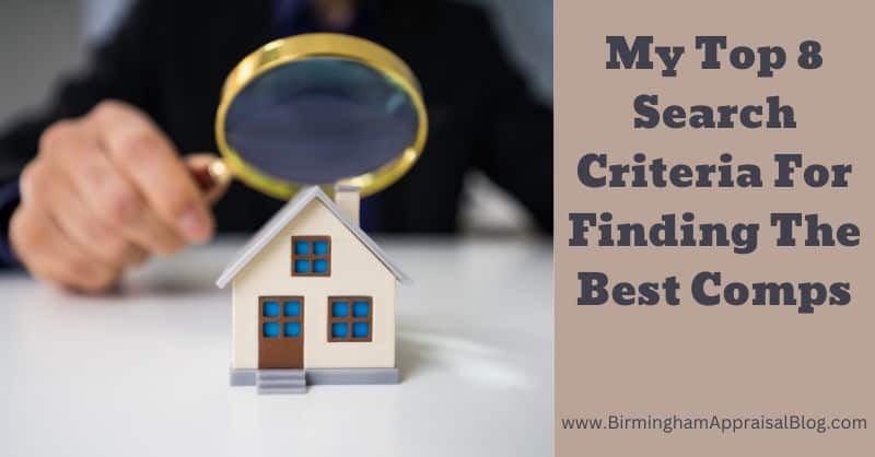 Top Search Criteria For Finding The Best Comps