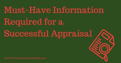 Information Required for a Successful Appraisal_